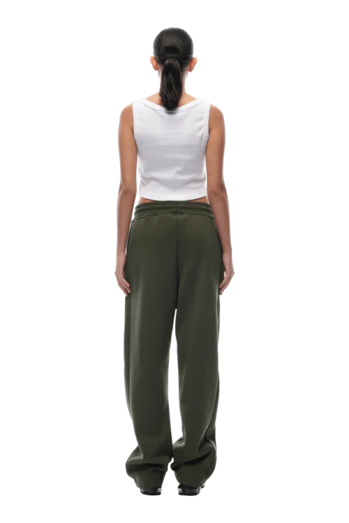 OPEN LEG JOGGER FOREST NIGHT(23n05 2110 416 Swpol) -Simple Daily Wear Store open leg forest night 6 min