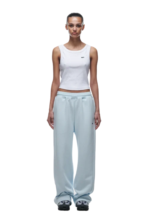 OPEN LEG JOGGER ICE BLUE(Open Leg Jogger Ice Blue) -Simple Daily Wear Store open leg ice blue 4