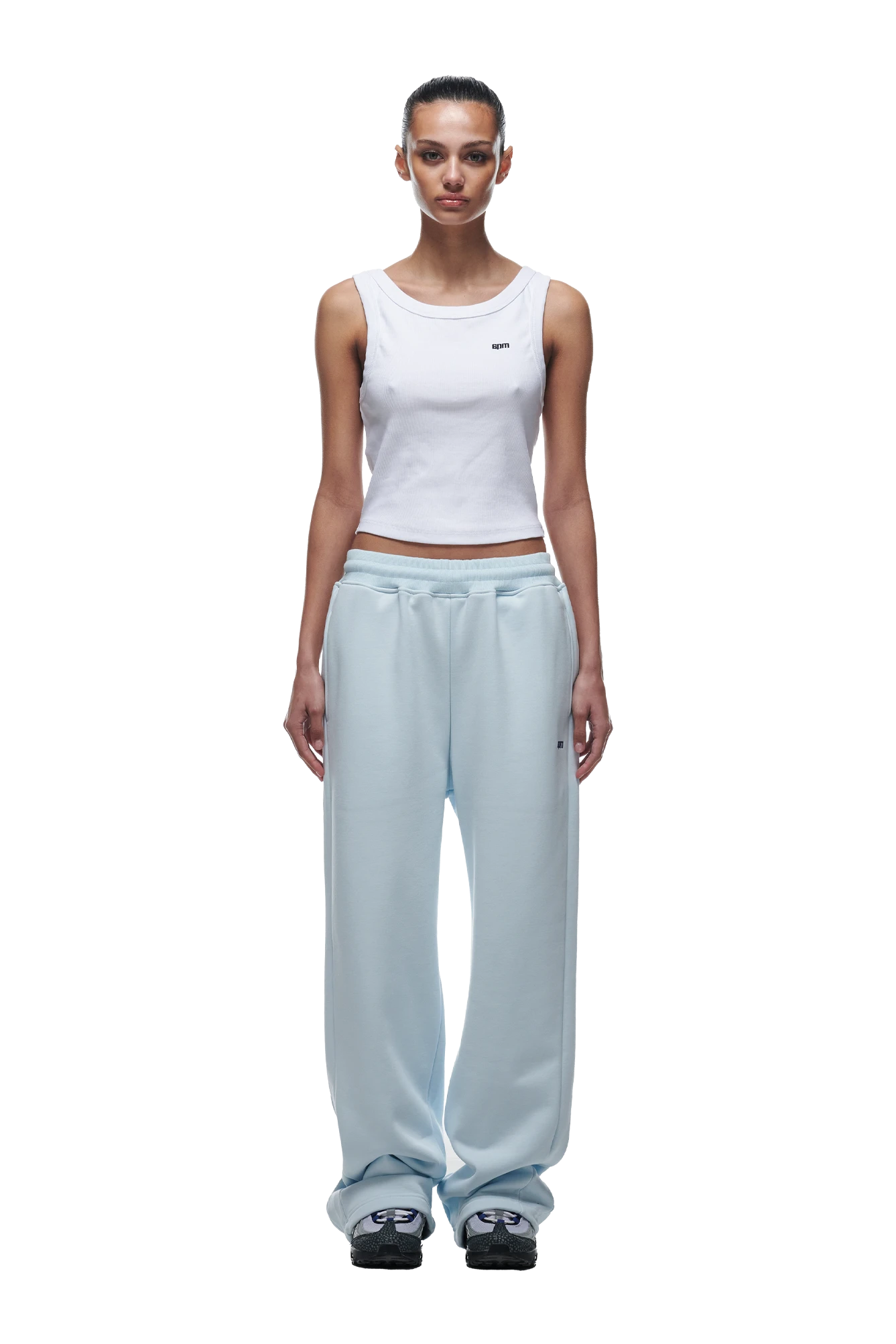 OPEN LEG JOGGER ICE BLUE(Open Leg Jogger Ice Blue) 5 OPEN LEG JOGGER ICE BLUE(Open Leg Jogger Ice Blue) - Image 5