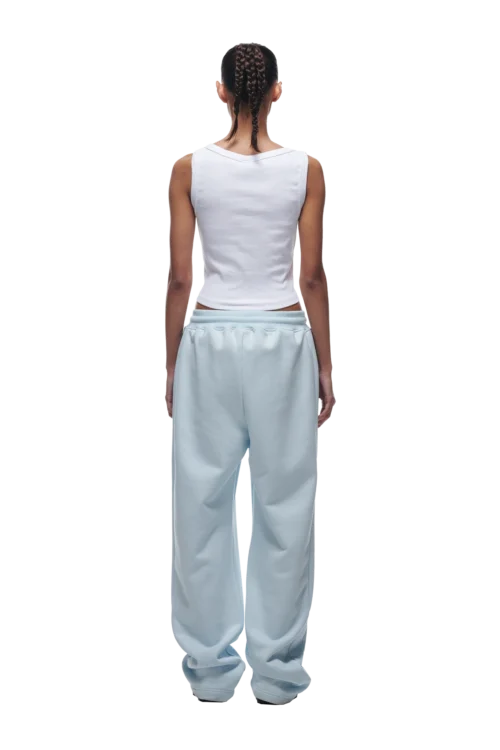 OPEN LEG JOGGER ICE BLUE(Open Leg Jogger Ice Blue) -Simple Daily Wear Store open leg ice blue 6