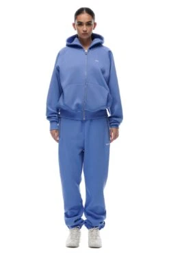 ZIP HOODIE PERSIAN BLUE(23n05 1110 359 Zhlog) -Simple Daily Wear Store retouched 20231003 6PM NOS AW23 LOOK 36 1021