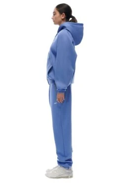 ZIP HOODIE PERSIAN BLUE(23n05 1110 359 Zhlog) -Simple Daily Wear Store retouched 20231003 6PM NOS AW23 LOOK 36 1033