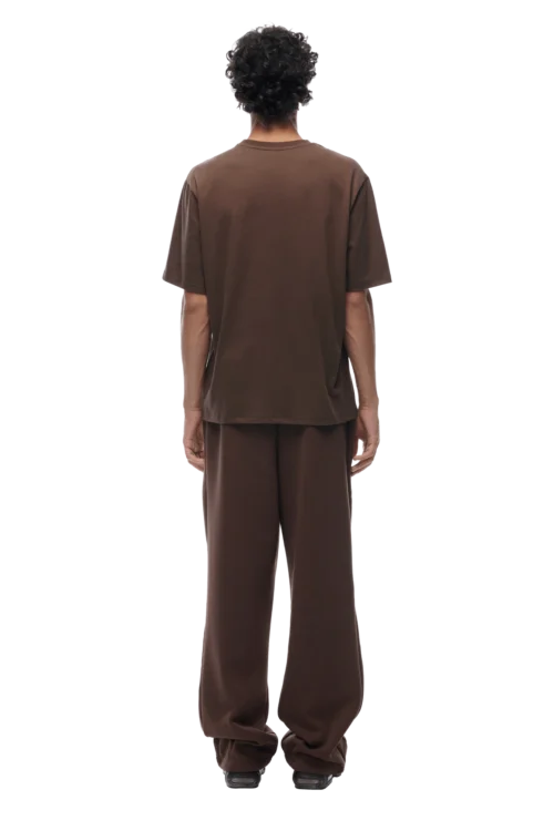 T-SHIRT CHOCOLATE BROWN(23n05 1300 907 Tlogo) -Simple Daily Wear Store t shirt brown 3 min