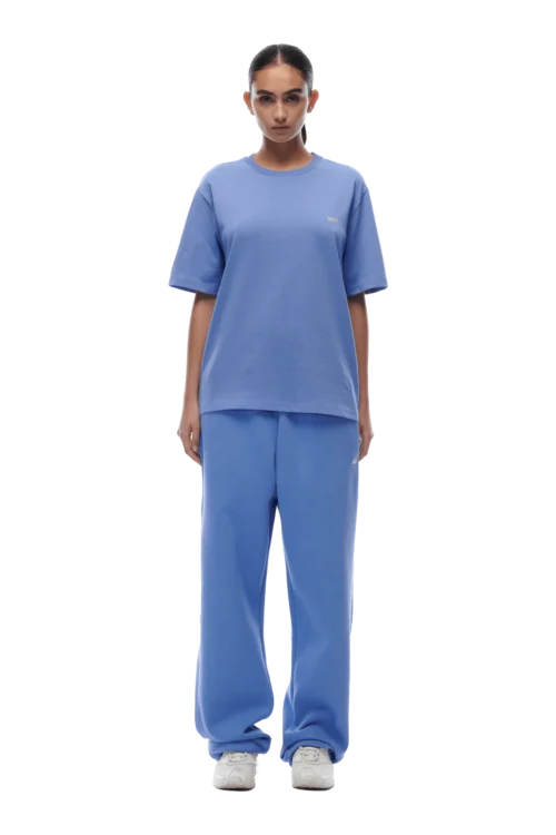 T-SHIRT PERSIAN BLUE(23n05 1300 359 Tlogo) -Simple Daily Wear Store t shirt persian blue4 min