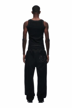 ICONS OPEN LEG JOGGER BLACK(Icons Open Leg Jogger Black) -Simple Daily Wear Store tr icon tank top3 min efe7420c df7a 4dd8 942b 914ae85871b6