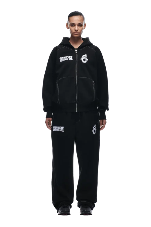 ICONS ZIP HOODIE BLACK(Icons Zip Hoodie Black) -Simple Daily Wear Store tr icon zip hoodie black5 min