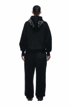 ICONS ZIP HOODIE BLACK(Icons Zip Hoodie Black) -Simple Daily Wear Store tr icon zip hoodie black8 min