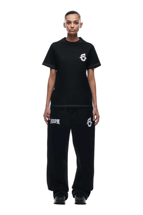 ICON SLIM FIT T-SHIRT BLACK(Icon T Shirt Black) -Simple Daily Wear Store tr slim fit icon t shirt4 min