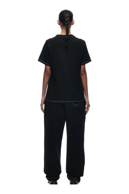 ICON SLIM FIT T-SHIRT BLACK(Icon T Shirt Black) -Simple Daily Wear Store tr slim fit icon t shirt6 min
